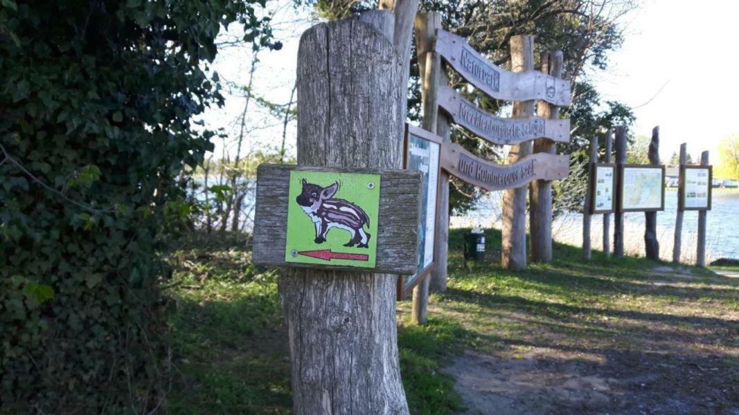 Ferienhaus Paul Am Klostersee, Urlaub Mit Hund Dargun Luaran gambar